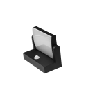 Outdoor lights with motion sensor - Azzardo DURANTE IP54 SENSOR 4000K BK Outdoor wall lamp with sensor AZ5340. - product 2