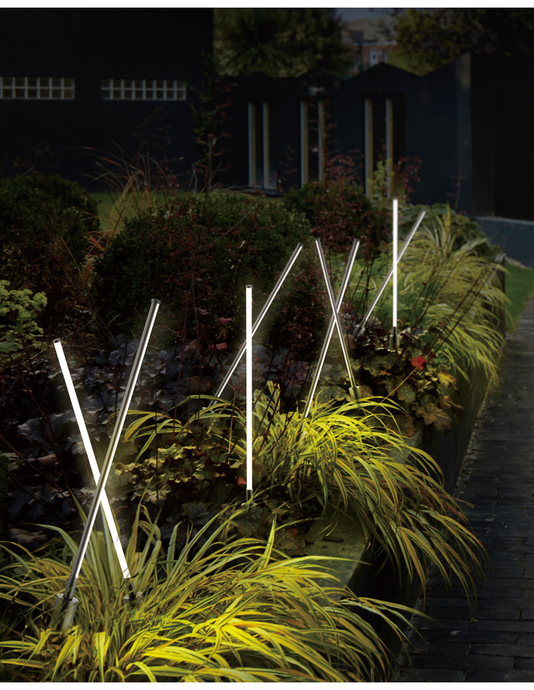 Garden lamps driven into the ground (with wedge) - Azzardo FREDO 98 IP54 4000K BK Driven Outdoor Pole AZ5338. - product kolory-swiatla.pl 2