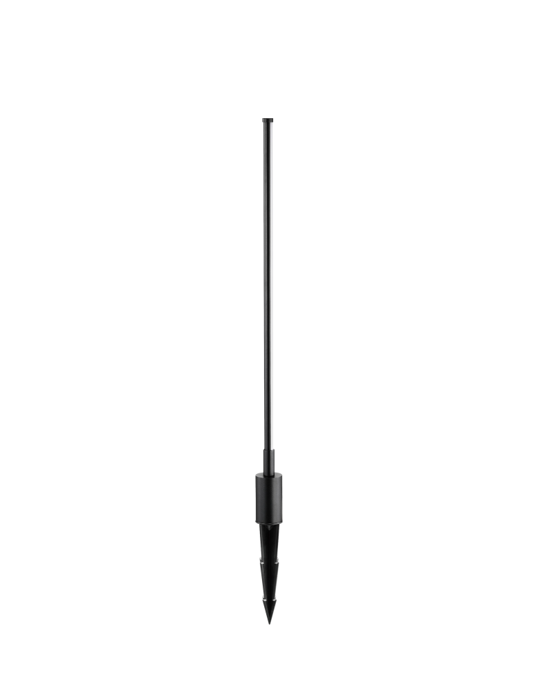 Garden lamps driven into the ground (with wedge) - Azzardo FREDO 58 IP54 4000K BK Driven Outdoor Pole AZ5337. - product kolory-swiatla.pl 1