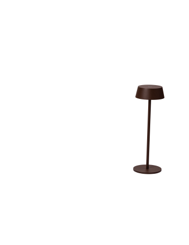 Azzardo GILBERTO TABLE IP54 CORTEN Outdoor/Outdoor Dimmable Touch Portable USB AZ5336