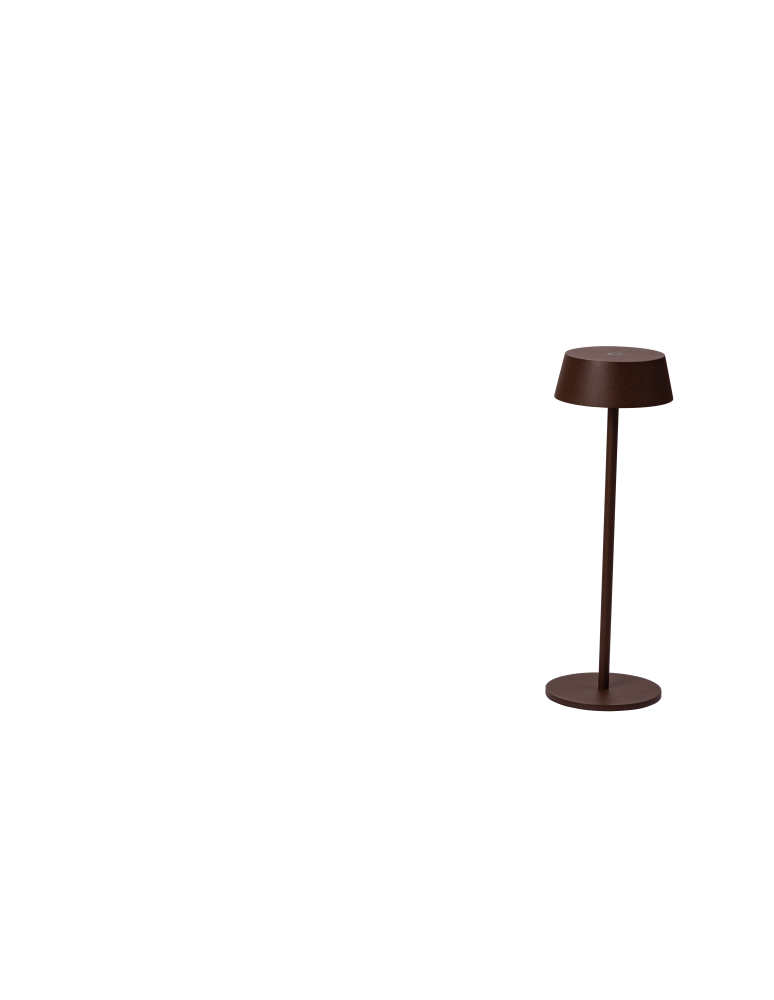 Portable garden lamps - Azzardo GILBERTO TABLE IP54 CORTEN Outdoor/Outdoor Dimmable Touch Portable USB AZ5336 - product kolory-swiatla.pl 1