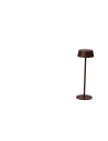 Azzardo GILBERTO TABLE IP54 CORTEN Outdoor/Outdoor Dimmable Touch Portable USB AZ5336