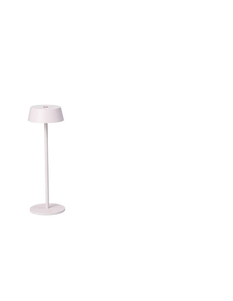 Portable garden lamps - Azzardo GILBERTO TABLE IP54 WH Outdoor/Outdoor Table Dimmable Touch Portable USB AZ5334 - product kolory-swiatla.pl 1