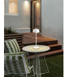 Portable garden lamps - Azzardo GILBERTO TABLE IP54 WH Outdoor/Outdoor Table Dimmable Touch Portable USB AZ5334 - product 2