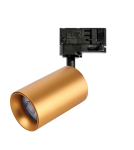 Lamps for 3-phase busbars - Azzardo EIGER TRACK 3LINE GU10 GO Tri-circuit Busbar Lamp 3F AZ5238 - product 1