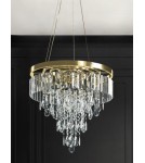 Glamour pendant lamps - Azzardo KALABRIA XL GO Pendant or Ceiling Lamp (2-in-1) AZ4905 - product 3