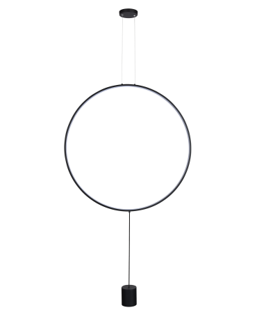 Azzardo CODUTTI BK Wisząca Lampa Podłogowa Ściemnialna AZ5264