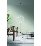 Pendant lamps circles - Azzardo CODUTTI BK Pendant Dimmable Floor Lamp AZ5264. - product 2