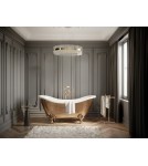 Crystal pendant lamps - Azzardo FRANCESCA 60 Pendant Lamp Gold AZ5261 - product 2