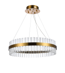 Crystal pendant lamps - Azzardo FRANCESCA 60 Pendant Lamp Gold AZ5261 - product 1
