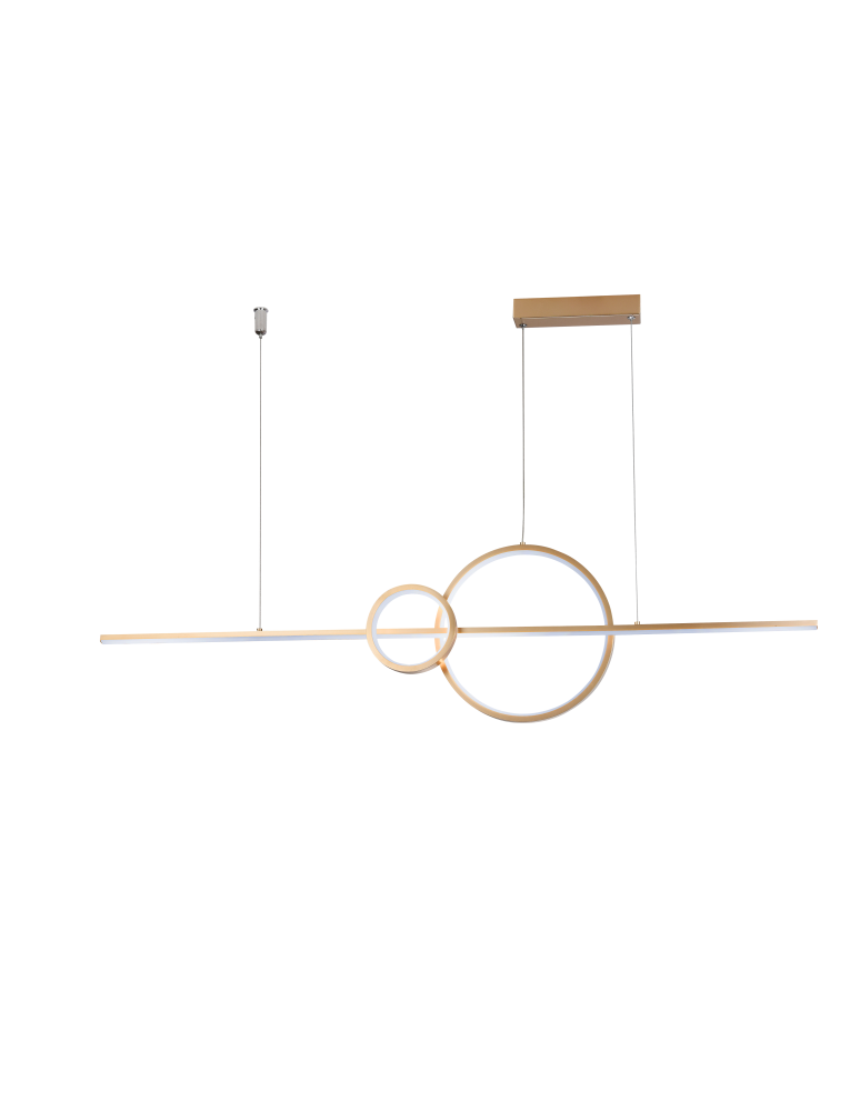 Lamps over the kitchen island - Azzardo SARA 3-STEP DIMM GO Pendant Dimmable 3-Stage Plain Wall Switch AZ5260 - product kolory-swiatla.pl 1