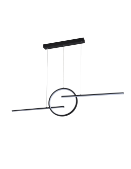 Azzardo LAUREN 3-STEP DIMM BK Wisząca Ściemnialna 3 Stopniowo Włącznikiem Ściennym Zwykłym AZ5257