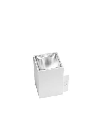 Azzardo ROLAND SQ WALL IP65 WH Outdoor wall lamp AZ5230.