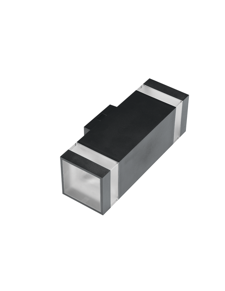 Outdoor wall lamps - Azzardo JASON 2 SQ WALL IP65 DGR Outdoor wall lamp AZ5224. - product kolory-swiatla.pl 1