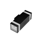 Outdoor wall lamps - Azzardo JASON 2 SQ WALL IP65 BK Outdoor wall lamp AZ5223 - product 1