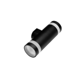 Outdoor wall lamps - Azzardo JASON 2 WALL IP65 BK Outdoor wall lamp AZ5219. - product 1