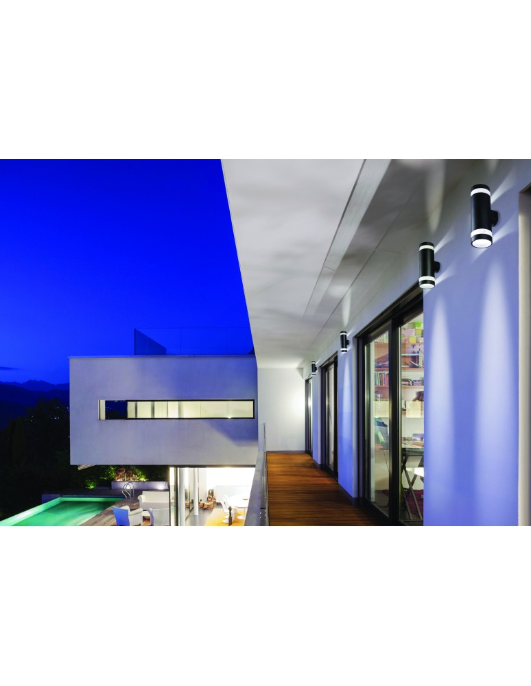 Outdoor wall lamps - Azzardo JASON 2 WALL IP65 DGR Outdoor wall lamp AZ5220. - product kolory-swiatla.pl 2