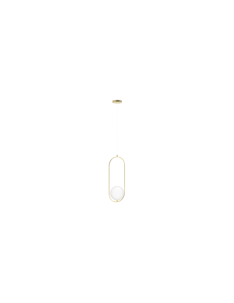 Pendant lamps spheres - Azzardo COCO 1 PENDANT Pendant Lamp AZ4981 - product kolory-swiatla.pl 1