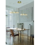 Pendant lamps circles - Azzardo HALO PENDANT 80+60 CCT GO + REMOTE CONTROL Pendant with Remote Control Functions Dimming and Light Color Change AZ4979 - product 2