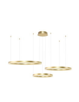 Azzardo HALO PENDANT 100+80+60 CCT GO + REMOTE CONTROL Wisząca z Pilotem Funkcje Ściemniania i Zmiany Barwy Światła AZ4976