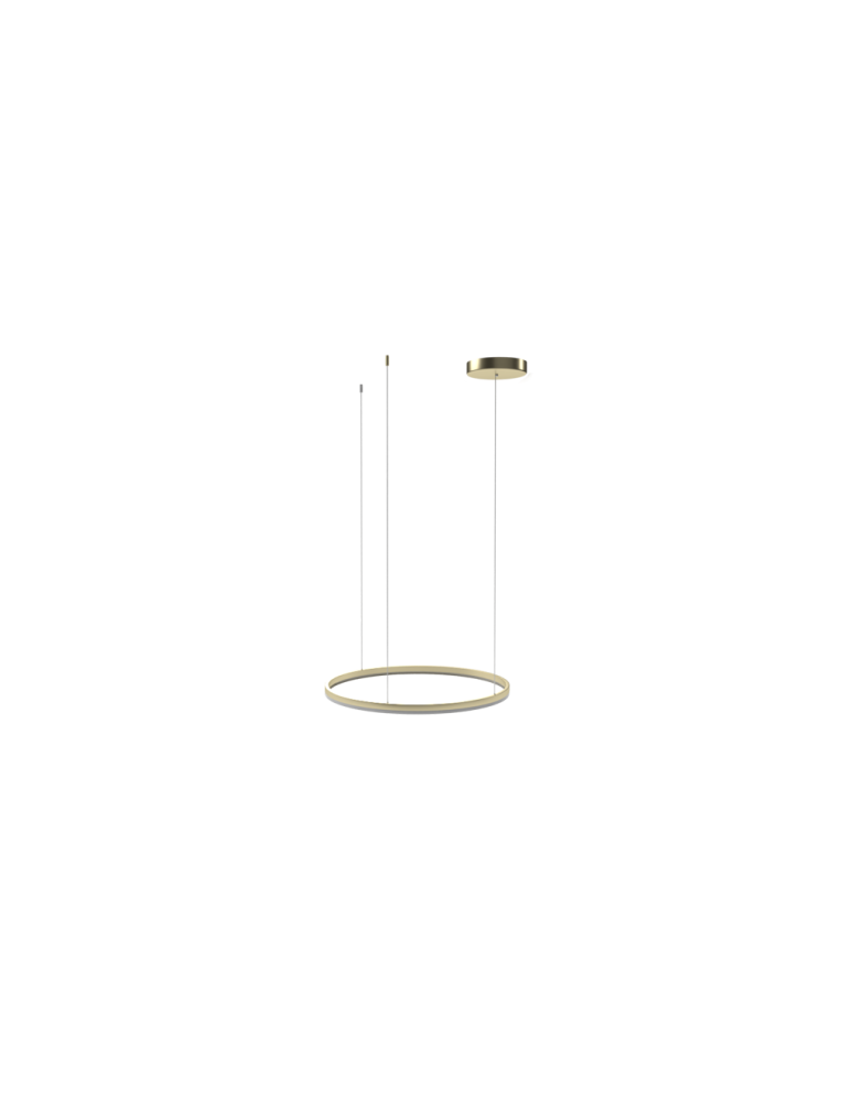 Pendant lamps circles - Azzardo HALO PENDANT 60 GO Pendant Lamp AZ4970. - product kolory-swiatla.pl 1