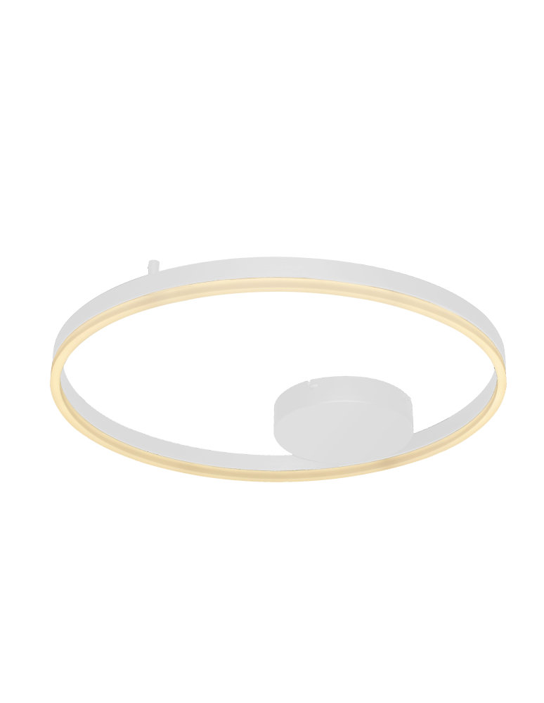 Ring ceiling lamps - Azzardo HALO TOP 60 WH Ceiling light AZ4966 - product kolory-swiatla.pl 1