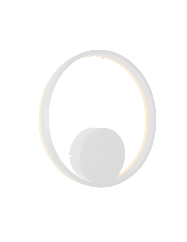 Ring wall lamps - Azzardo HALO WALL 40 WH Wall lamp AZ4965. - product kolory-swiatla.pl 1