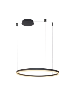 Azzardo HALO PENDANT 80 BK Lampa Wisząca AZ4960