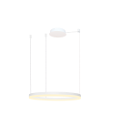 Pendant lamps circles - Azzardo HALO PENDANT 80 WH Pendant Lamp AZ4959. - product 1