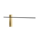 LED wall lamps - Orlicki Design Bene Parette Nero / Gold 60 Gold + Matte Black OR85082 - product 4