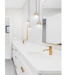 Single pendant lamps - Orlicki Design Bolicina Gold + Transparent OR85099 - product 3