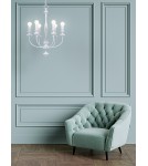 Retro chandeliers - Orlicki Design Castella White OR84764 - product 4