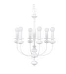 Retro chandeliers - Orlicki Design Castella White OR84764 - product 1