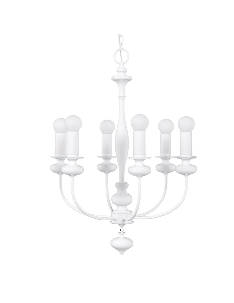 Retro chandeliers - Orlicki Design Castella White OR84764 - product kolory-swiatla.pl 1