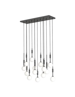 Orlicki Design Ero XIV Nero 80x25 White Opal + Black OR85495