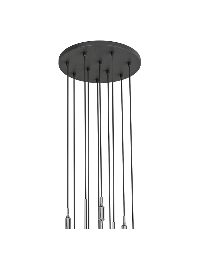 Pendant lamps spheres - Orlicki Design Ero X Cromo 40 White Opal + Chrome OR85358 - product kolory-swiatla.pl 4