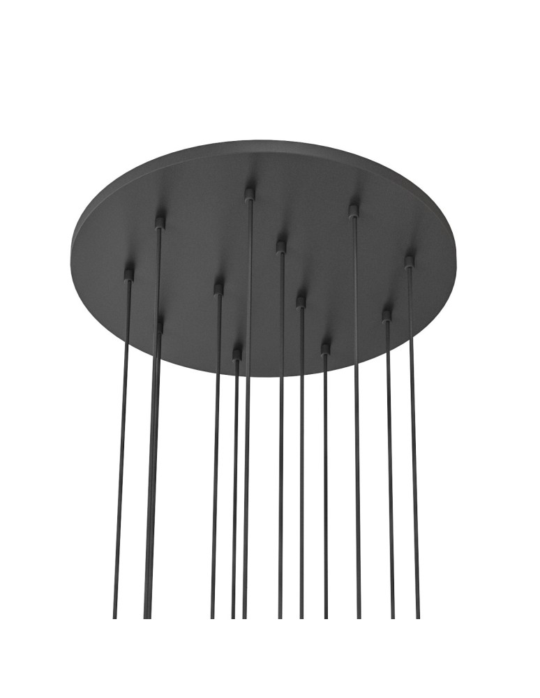 Pendant lamps spheres - Orlicki Design Ero XII Cromo 60 White Opal + Chrome OR85389 - product kolory-swiatla.pl 5