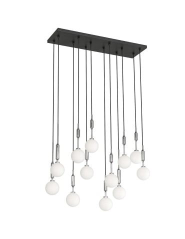 Orlicki Design Ero XII Cromo 80x25 Biały Opal + Chrom OR85440 - produkt 2