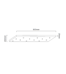 Pendant lamps spheres - Orlicki Design Ero XII Gold 80x25 Gold + White Opal OR85457 - product 4