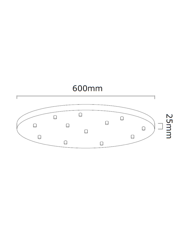 Pendant lamps spheres - Orlicki Design Ero XII Nero 60 White Opal + Black OR85402 - product kolory-swiatla.pl 3