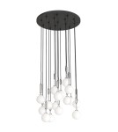 Pendant lamps spheres - Orlicki Design Ero XVI Cromo 60 White Opal + Chrome OR85419 - product 2