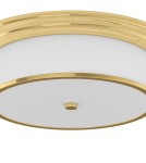 Hampton ceiling lamps - Orlicki Design Famburo PL Gold 49 Gold + White Cream OR84900 - product 2