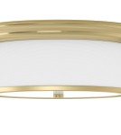 Hampton ceiling lamps - Orlicki Design Famburo PL Old Gold 39 Satin Gold + Cream White OR84887 - product 3