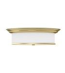 Hampton ceiling lamps - Orlicki Design Famburo PL Old Gold 49 Satin Gold + White Cream OR84917 - product 3