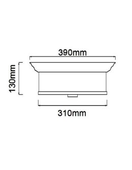 Orlicki Design Famburo PL Cromo 39 Biały Kremowy + Biały Matowy OR84863 - produkt 2