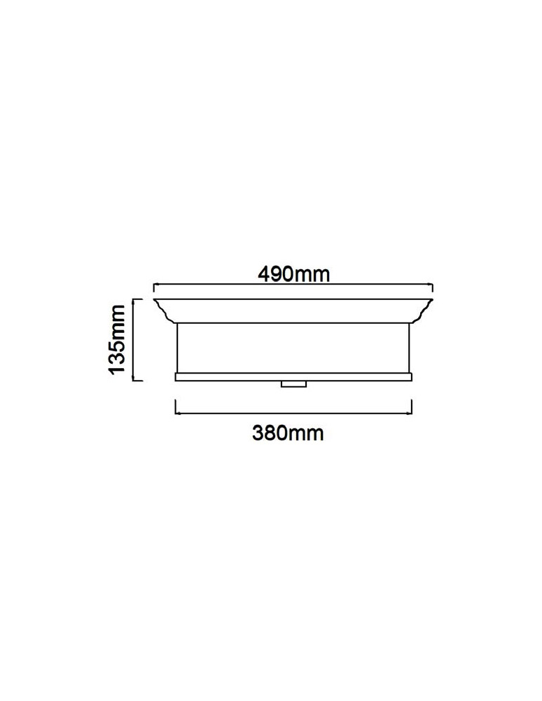 Hampton ceiling lamps - Orlicki Design Famburo PL Cromo 49 White Cream + White Matte OR84894 - product kolory-swiatla.pl 3