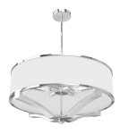 Hampton style pendant lamps - Orlicki Design Gerdo Cromo White Cream + Chrome OR84801 - product 6