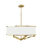 Hampton style pendant lamps - Orlicki Design Gerdo Gold + White Cream OR84825 - product 1