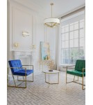 Hampton style pendant lamps - Orlicki Design Gerdo Gold + White Cream OR84825 - product 2