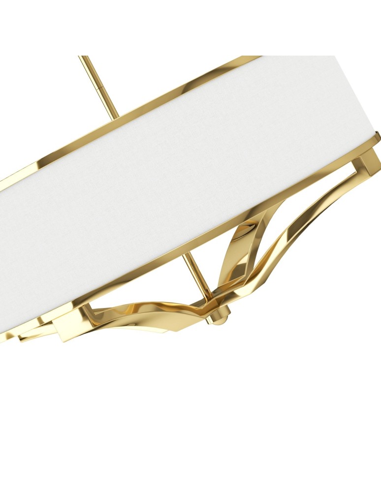 Hampton style pendant lamps - Orlicki Design Gerdo Gold + White Cream OR84825 - product kolory-swiatla.pl 3